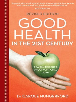 cover image of Good Health in the 21st Century